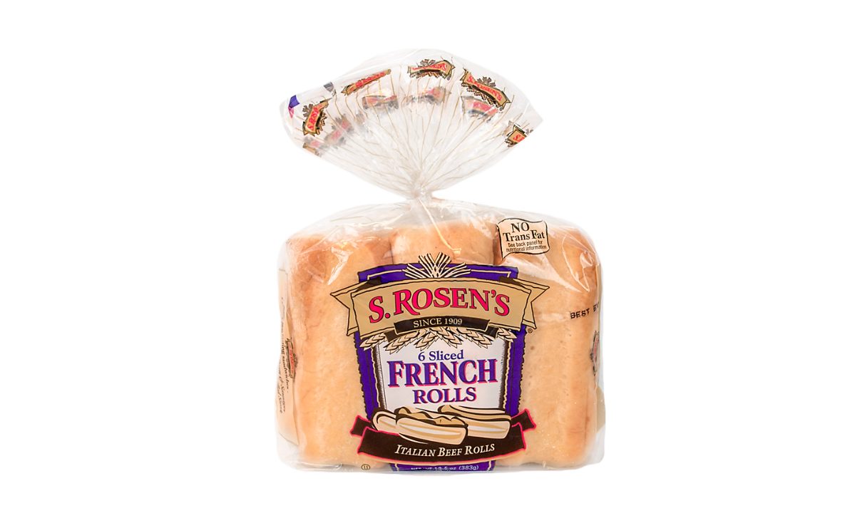 S. Rosens French Rolls - 6 ct