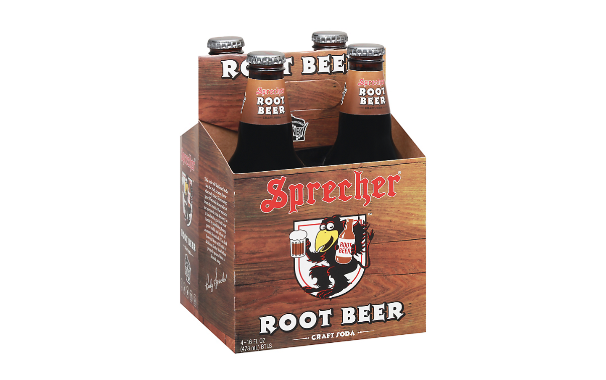 Sprecher Root Beer (4 pack; 16 oz)