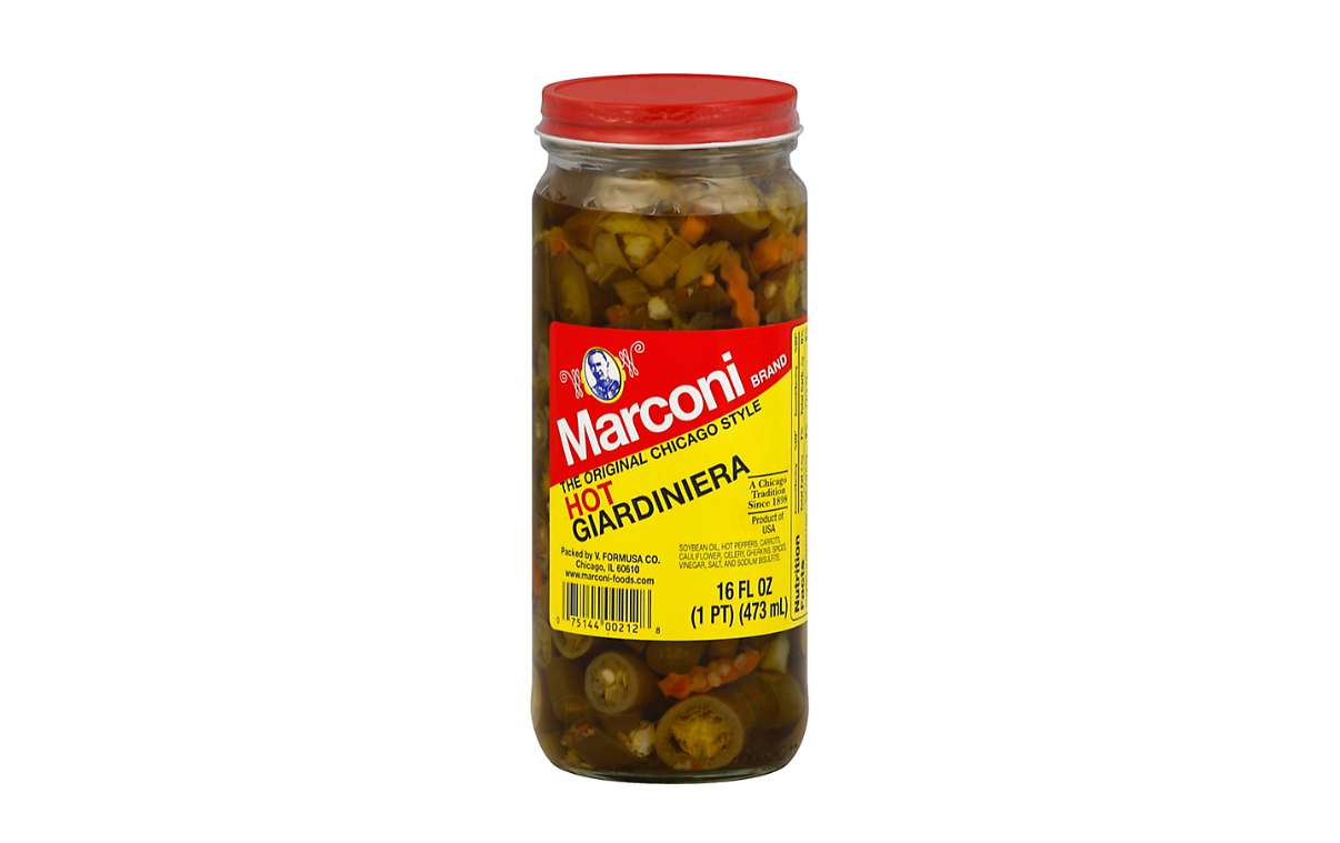 Marconi Giardiniera Mild or Hot (16 oz)