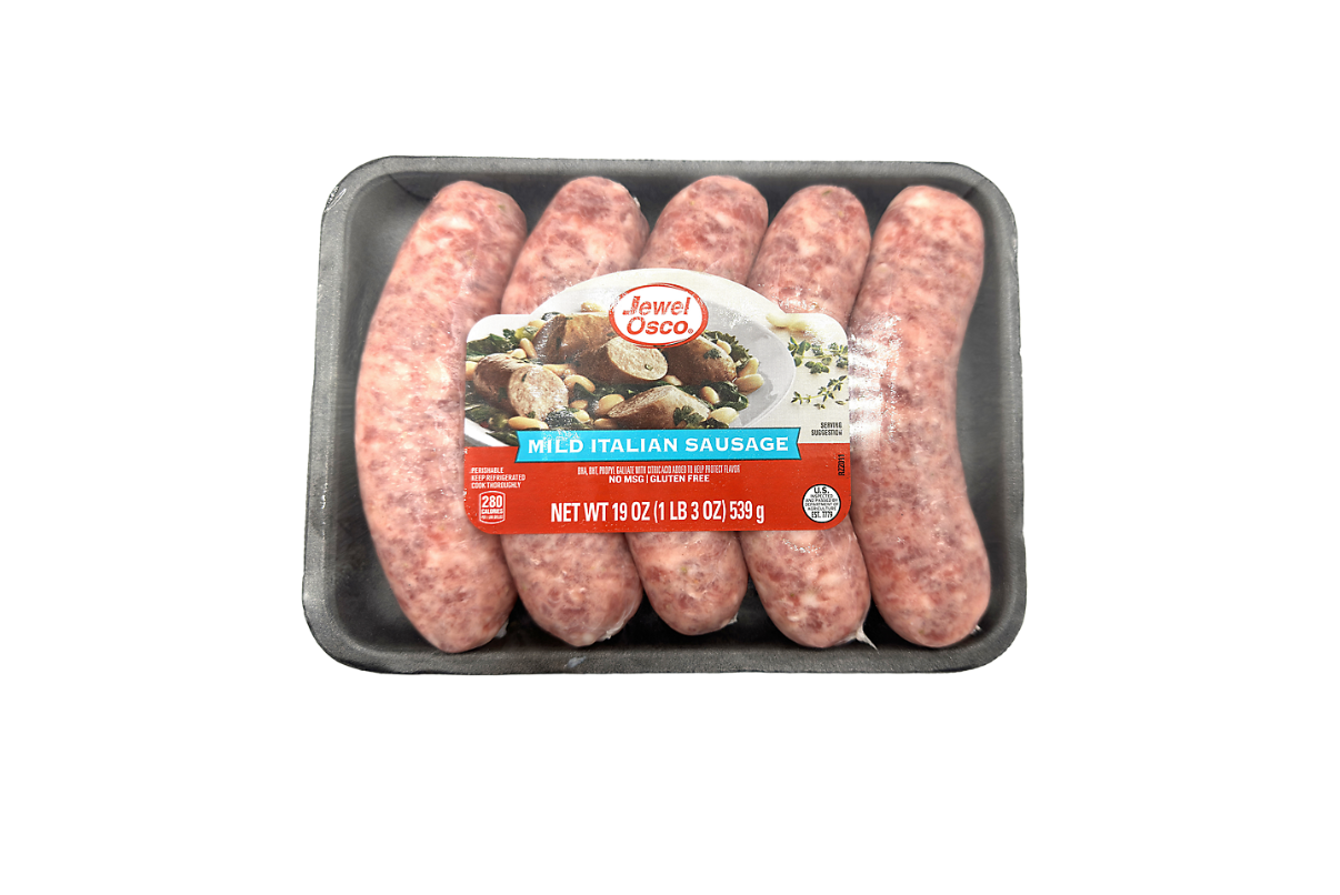 Jewel Italian Sausage (Hot or Mild) 19 oz