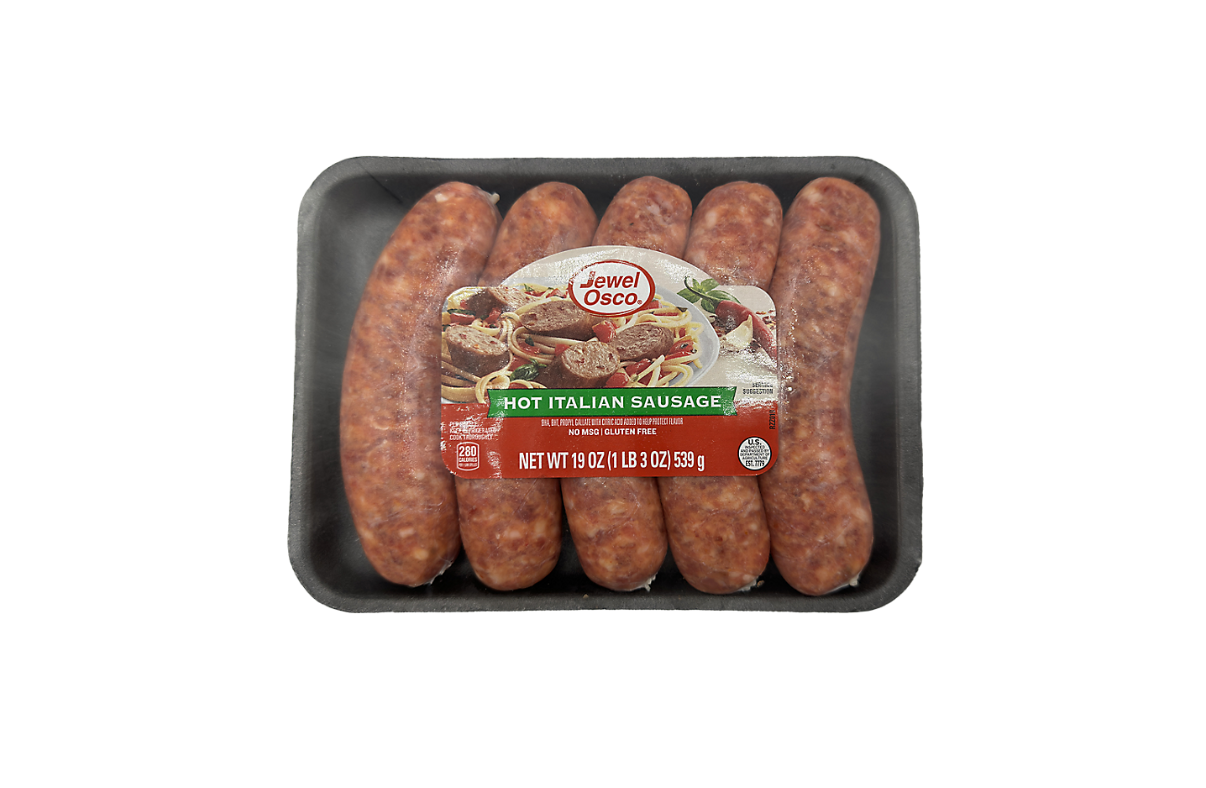 Jewel Italian Sausage (Hot or Mild) 19 oz